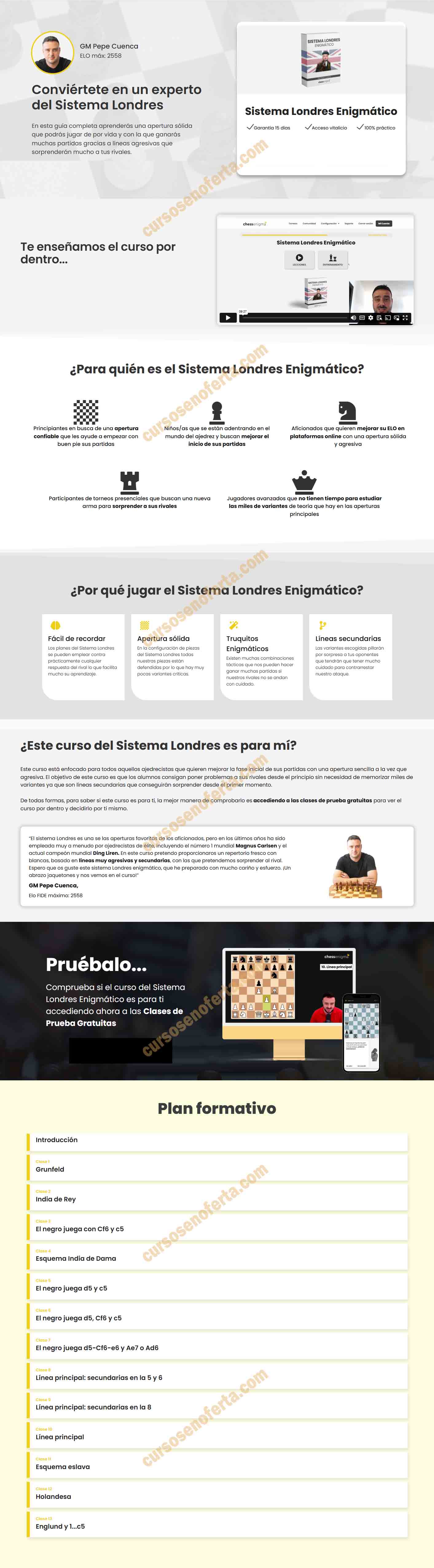 Sistema Londres Enigmático - chess enigma