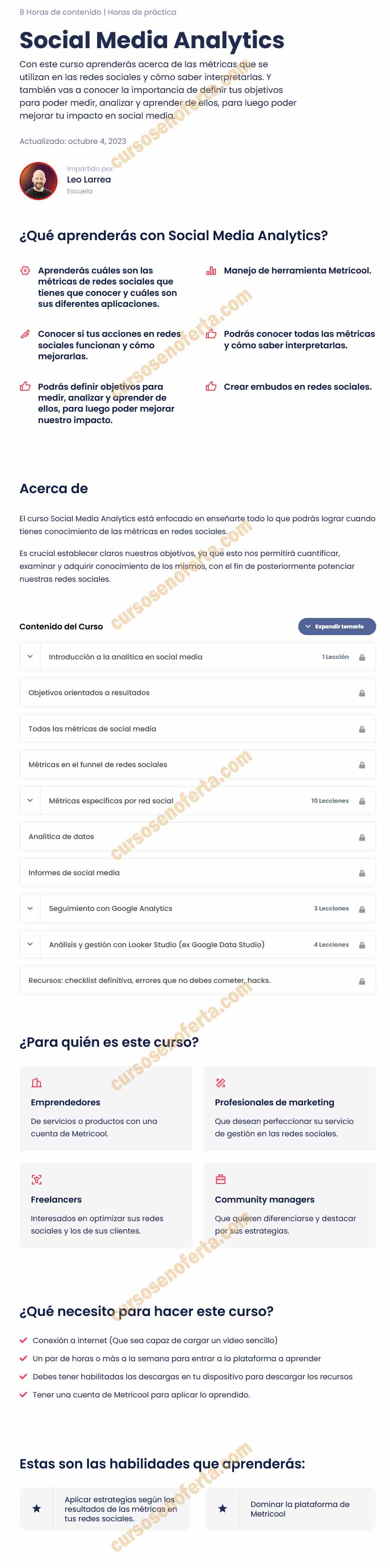 Social Media Analytics - convierte más