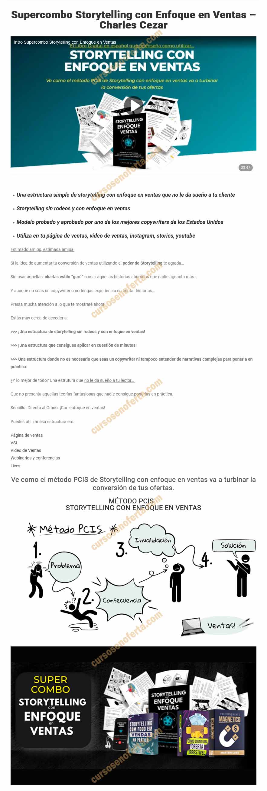 Supercombo Storytelling con Enfoque en Ventas - Charles Cezar
