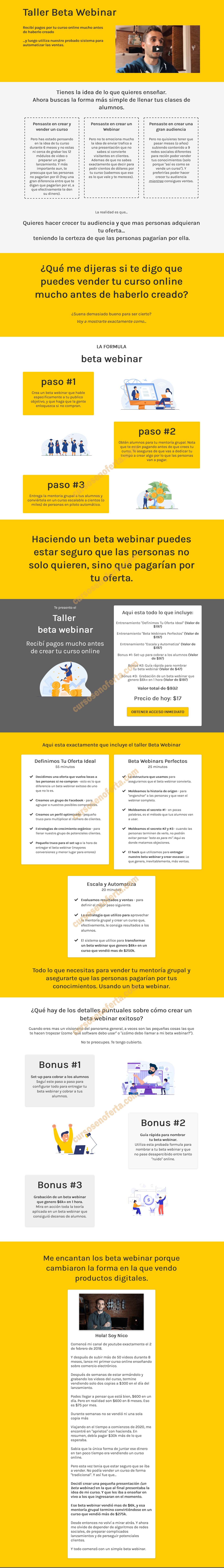Taller Beta Webinar
