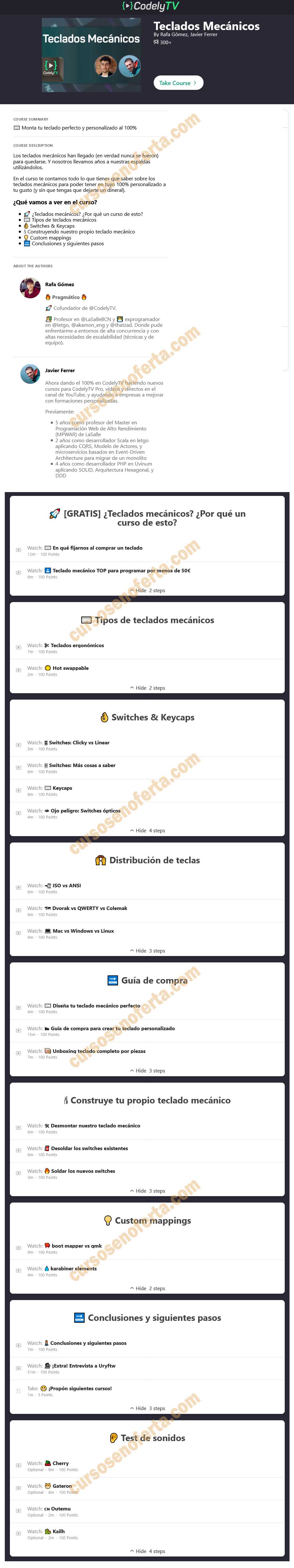 Teclados mecánicos - rafa gómez