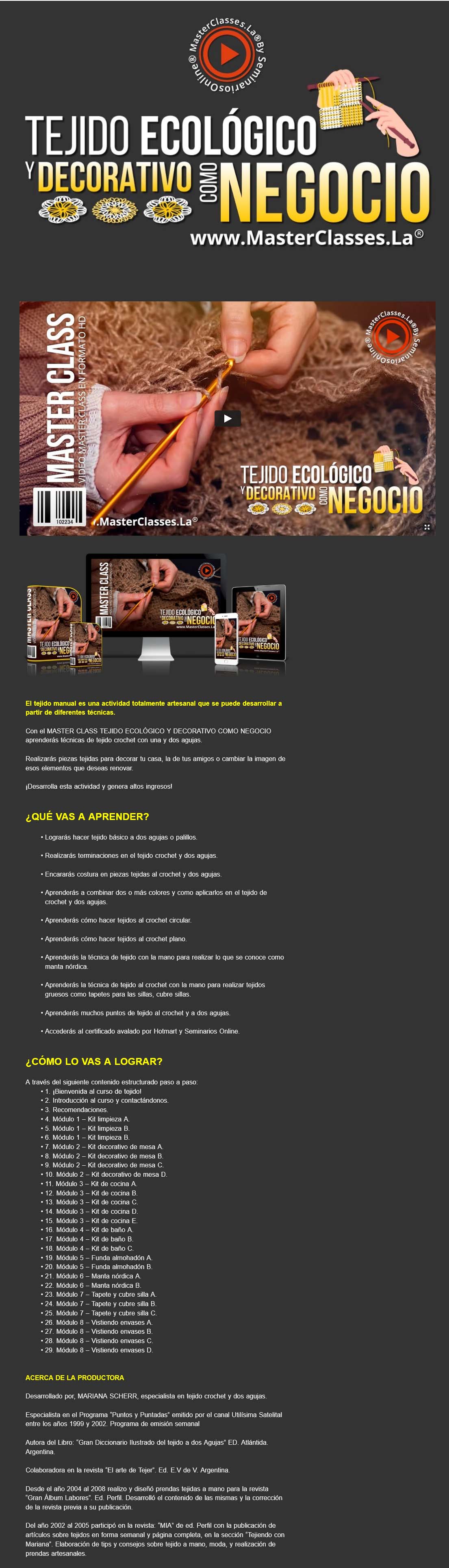 Tejido ecológico decorativo como negocio