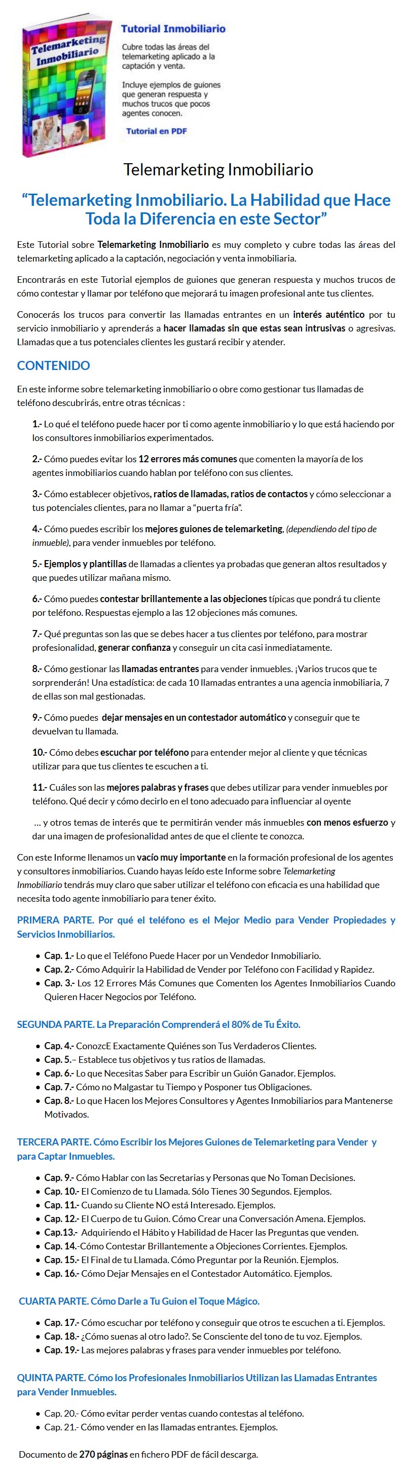 Telemarketing Inmobiliario