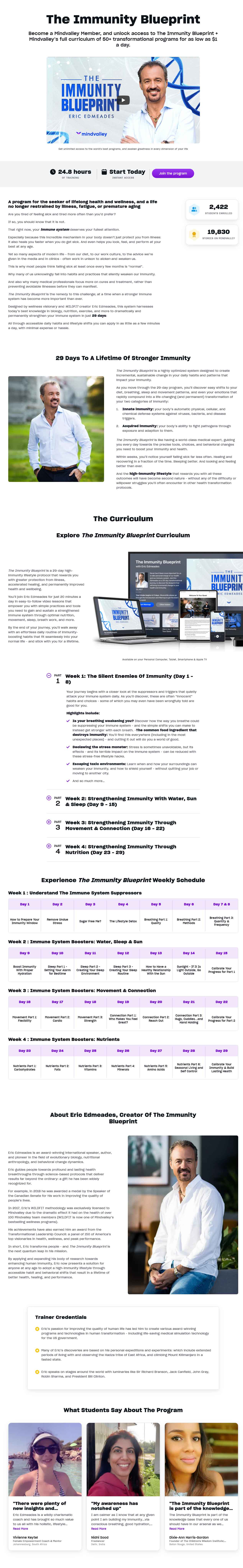 The Immunity Blueprint