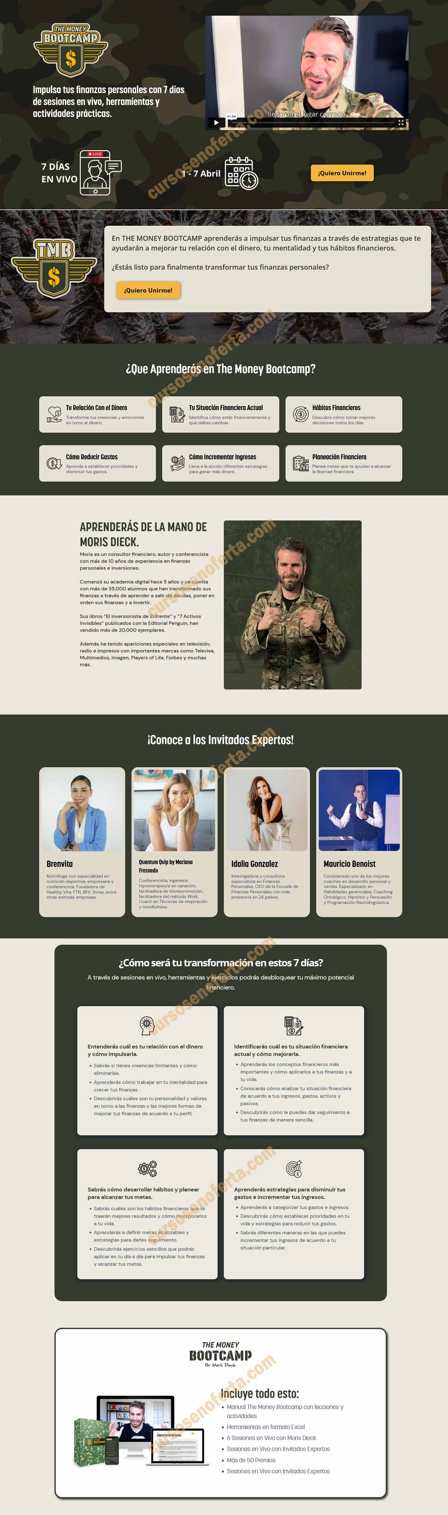 The Money Bootcamp - Moris Dieck