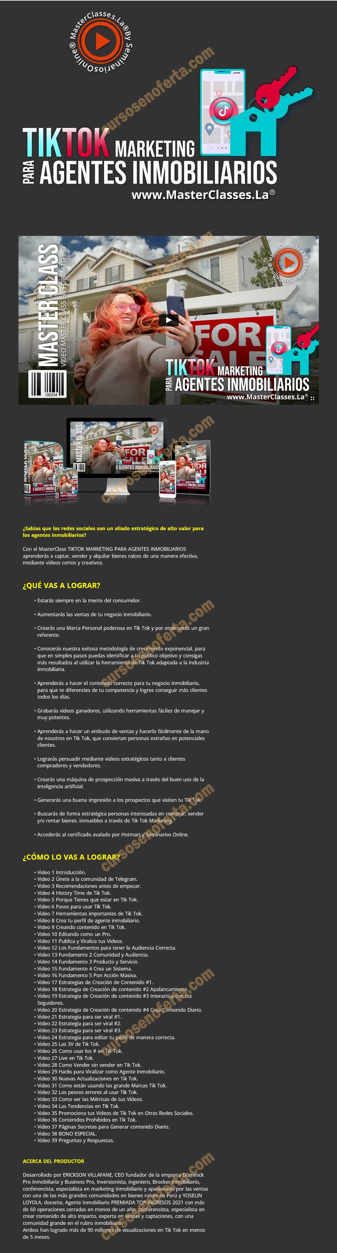 TikTok Marketing para agentes inmobiliarios