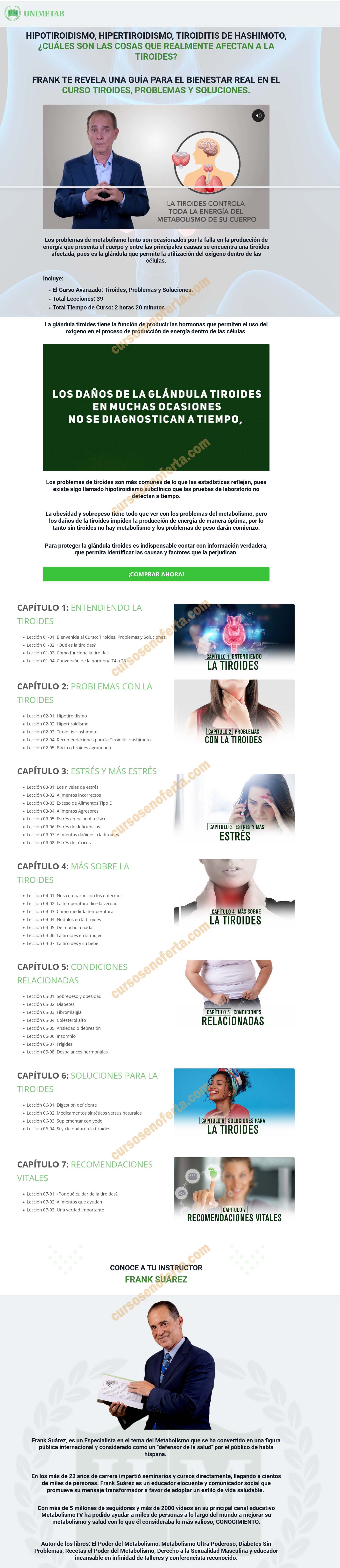 Tiroides, problemas y soluciones frank suarez