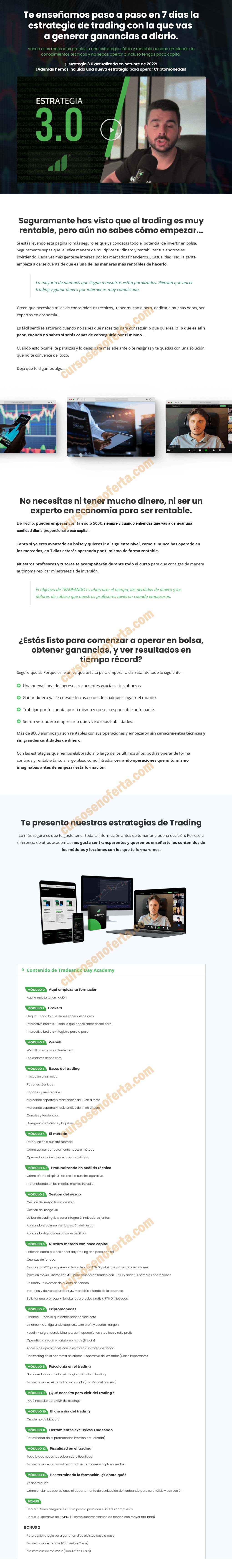 Tradeando Day Academy 3.0 - enrique moris vega