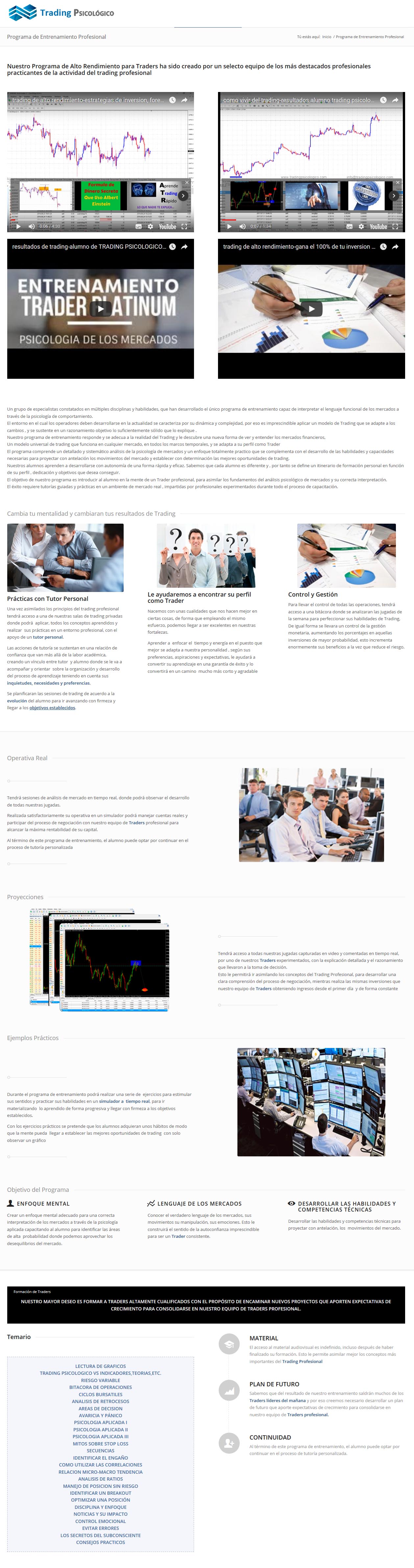Trading Psicológico