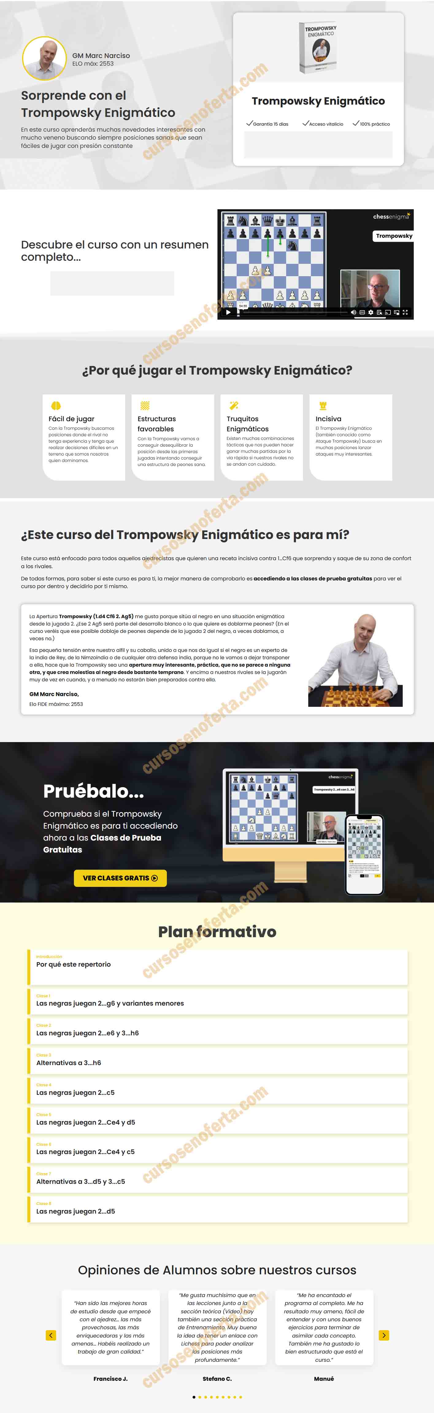 Trompowsky Enigmático - chess enigma
