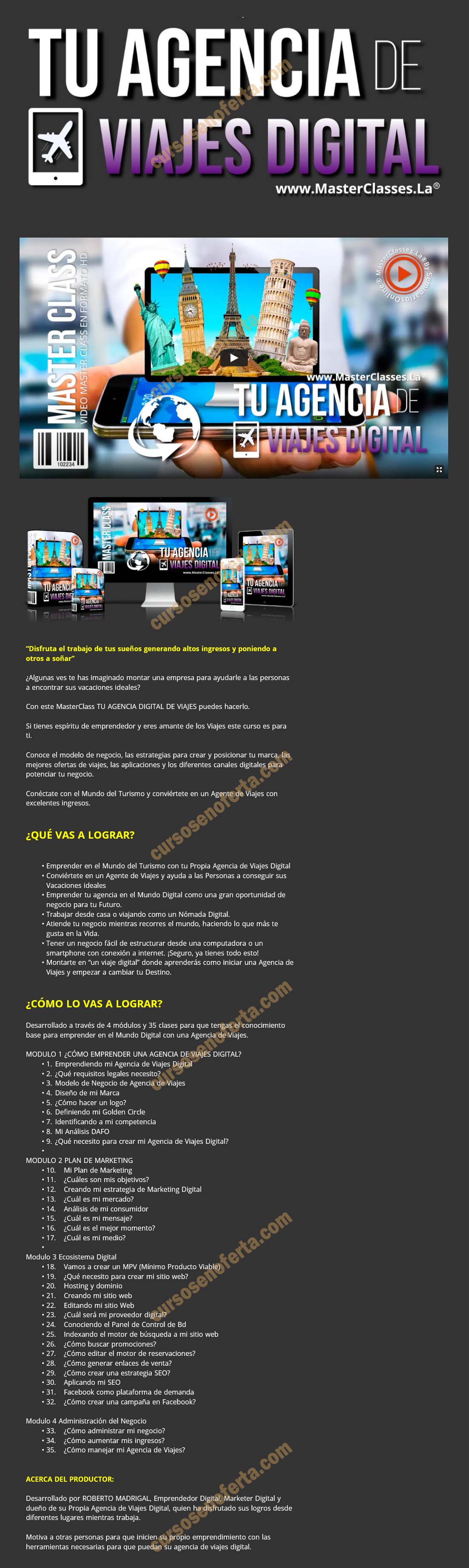 Tu agencia de viajes digital
