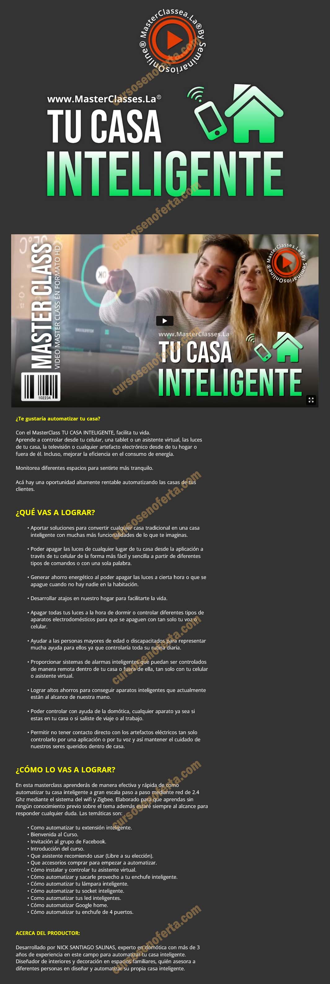 Tu casa inteligente