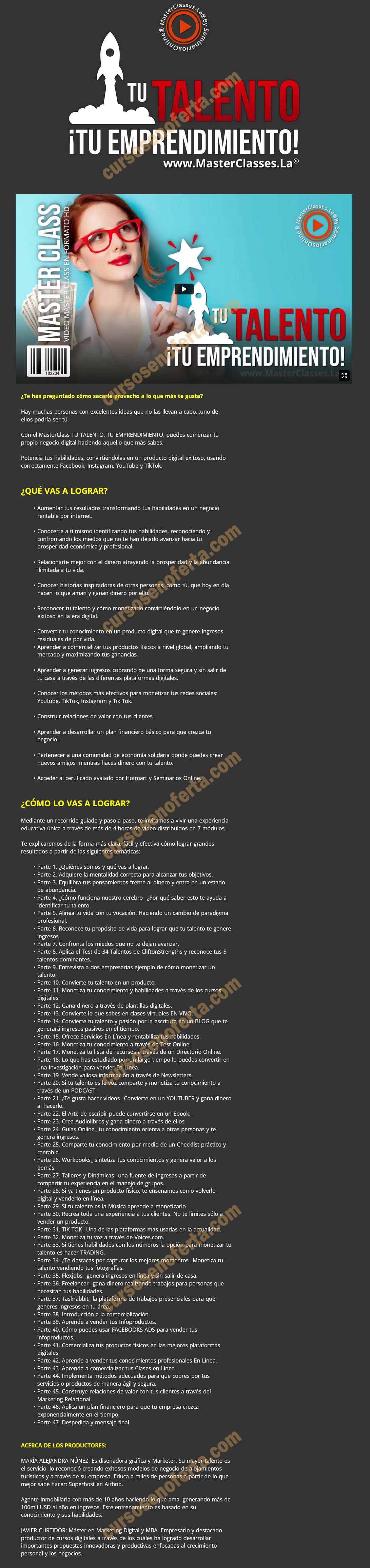 Tu talento tu emprendimiento