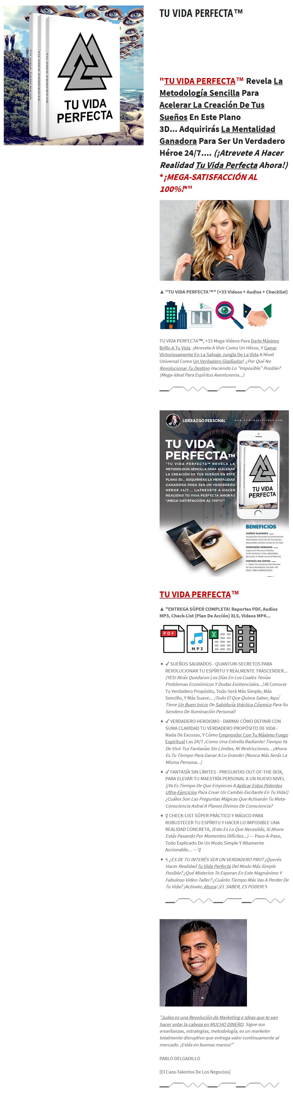 Tu vida perfecta