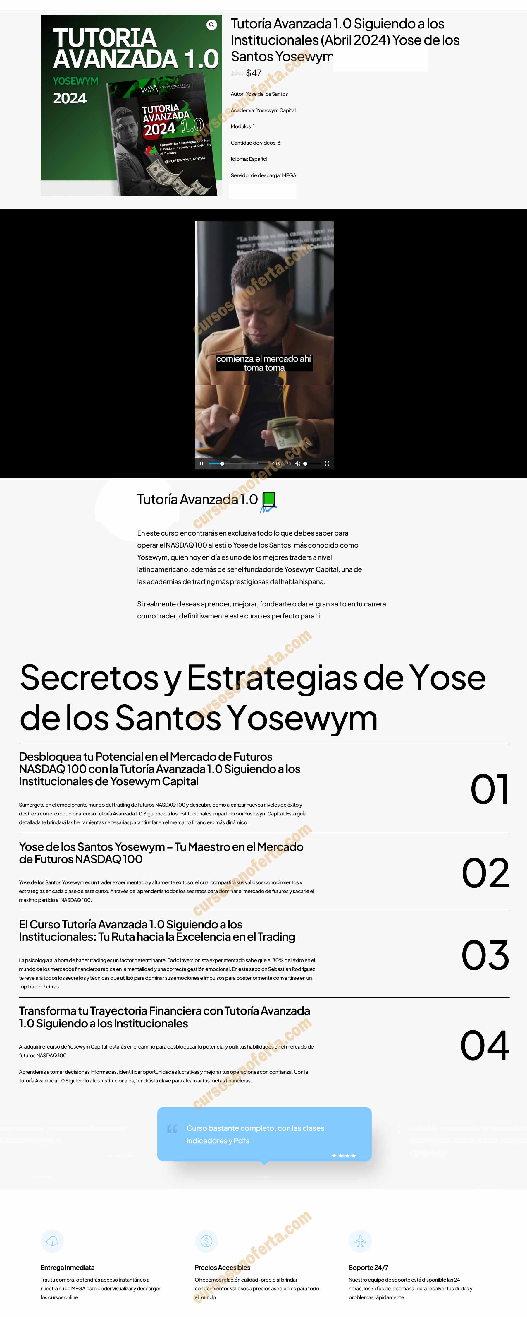 Tutoría Avanzada 1.0 Siguiendo a los Institucionales (Abril 2024)