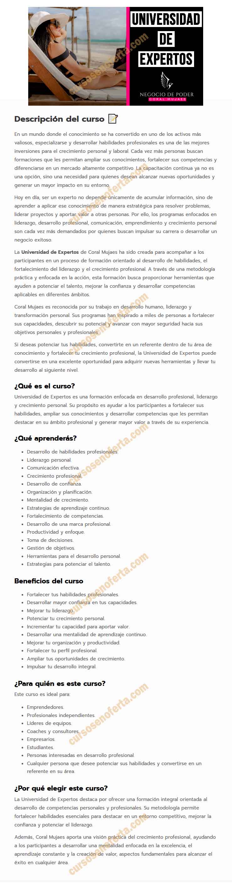 Universidad de expertos - Coral Mujaes
