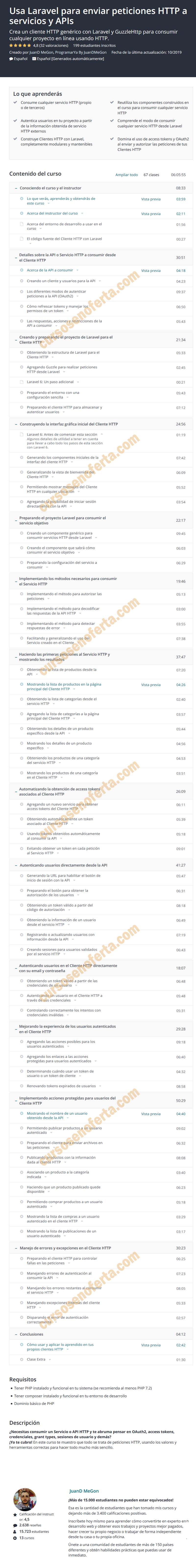 Usa Laravel para enviar peticiones HTTP a servicios y APIs 