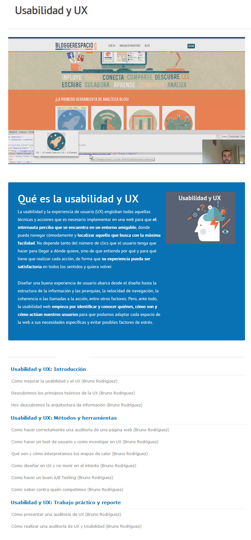 Usabilidad y UX - bruno rodríguez