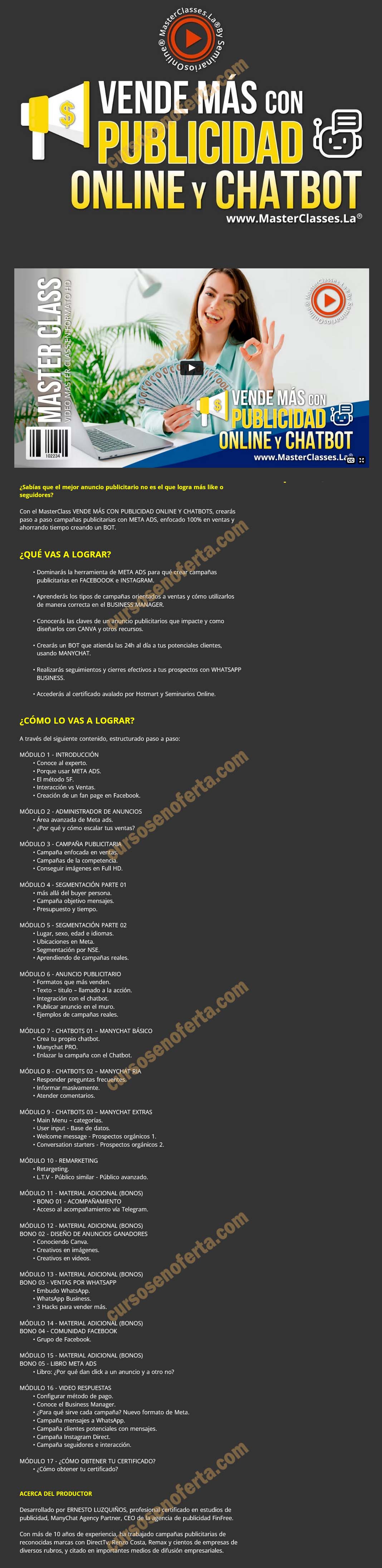 Vende más con publicidad online y chatbot