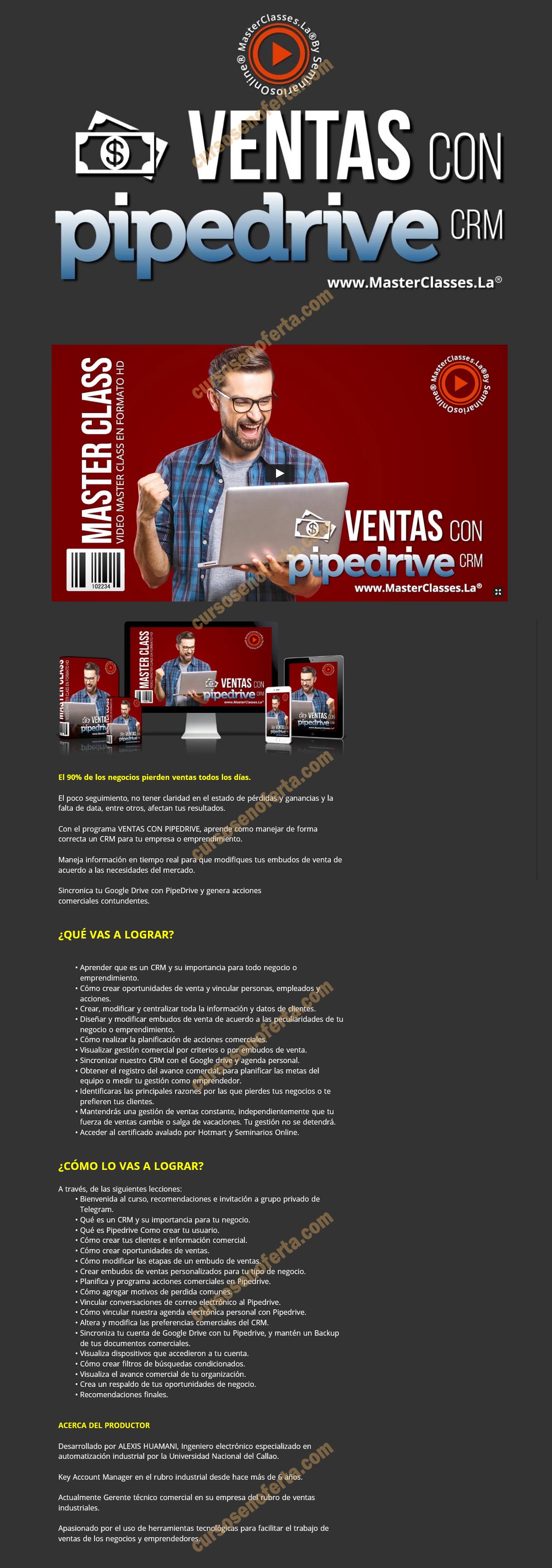 Ventas con pipedrive CRM - alexis huamani