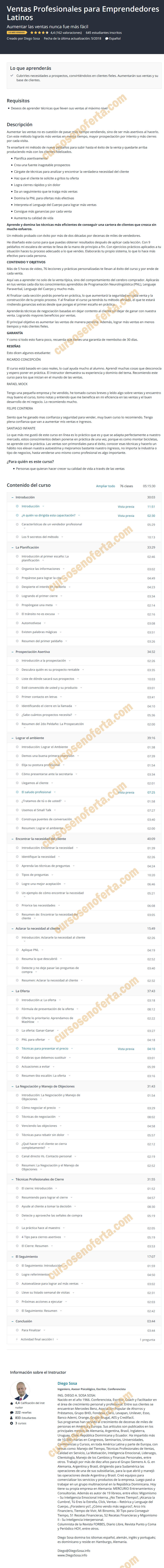 Ventas Profesionales para Emprendedores Latinos 