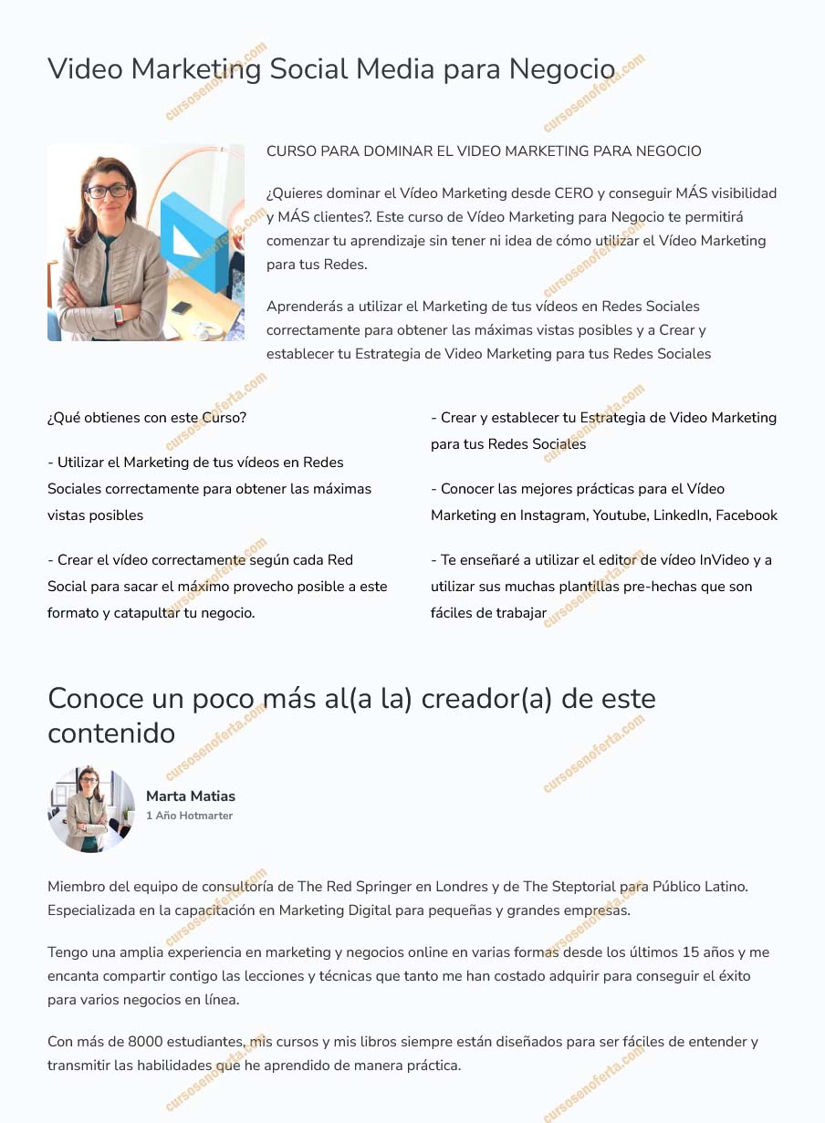 Video Marketing Social Media Para Negocio