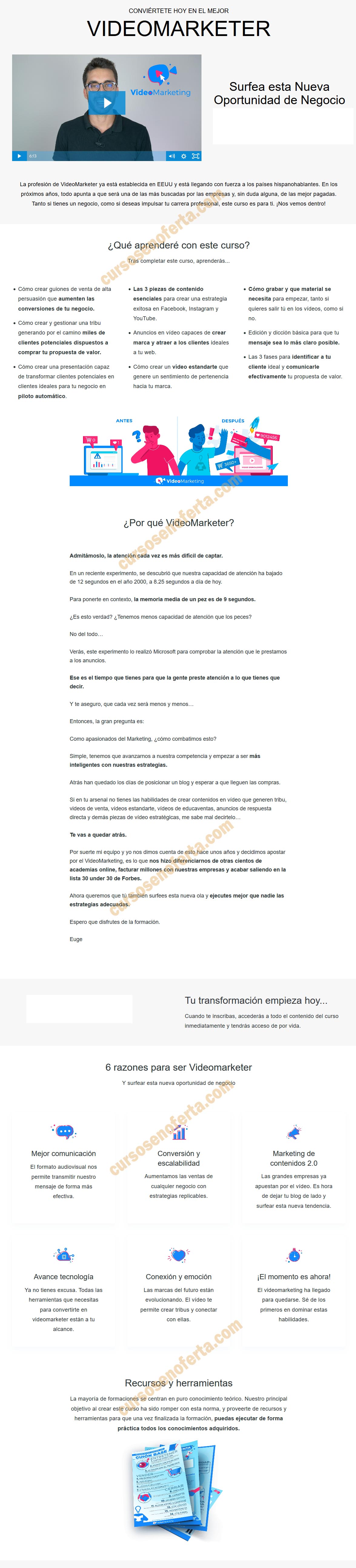Video Marketer - Euge Oller