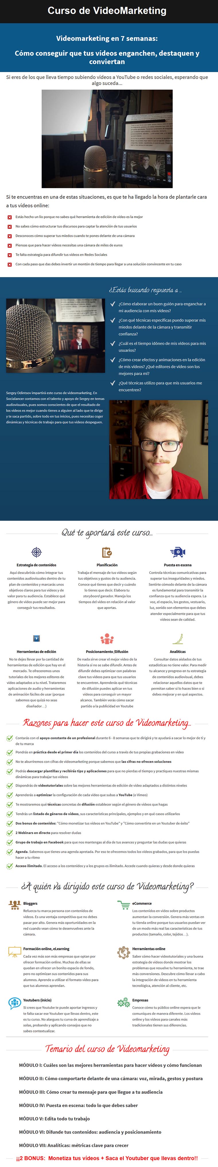 Video marketing en 7 semanas
