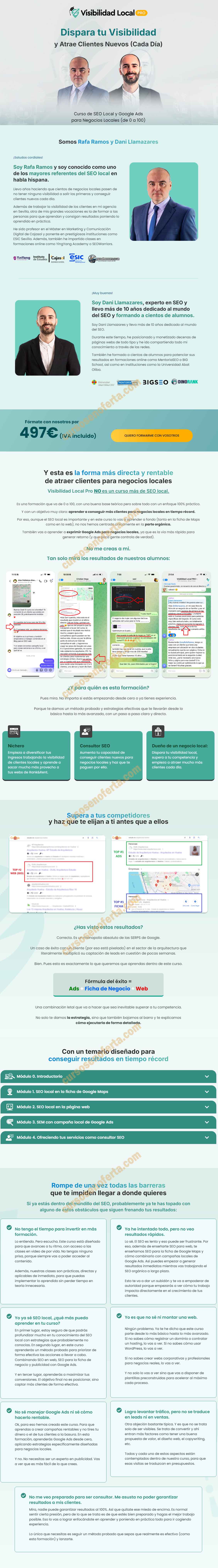 Visibilidad Local Pro - Dani Llamazares