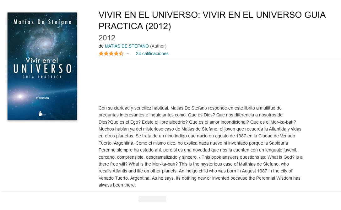 Vivir en el universo (audiolibro)