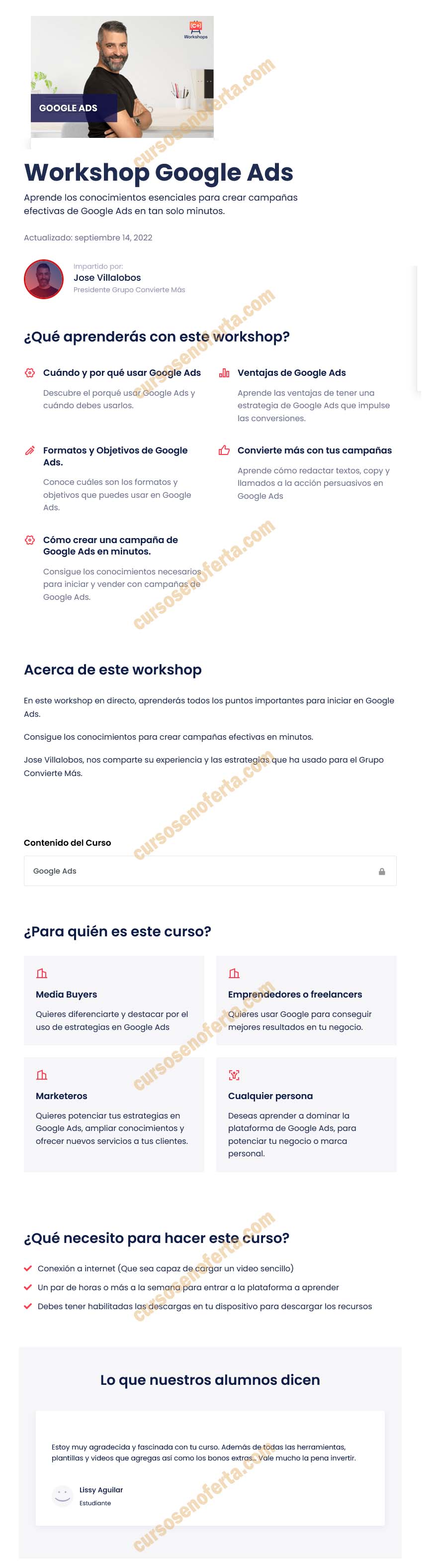 Workshop Google Ads