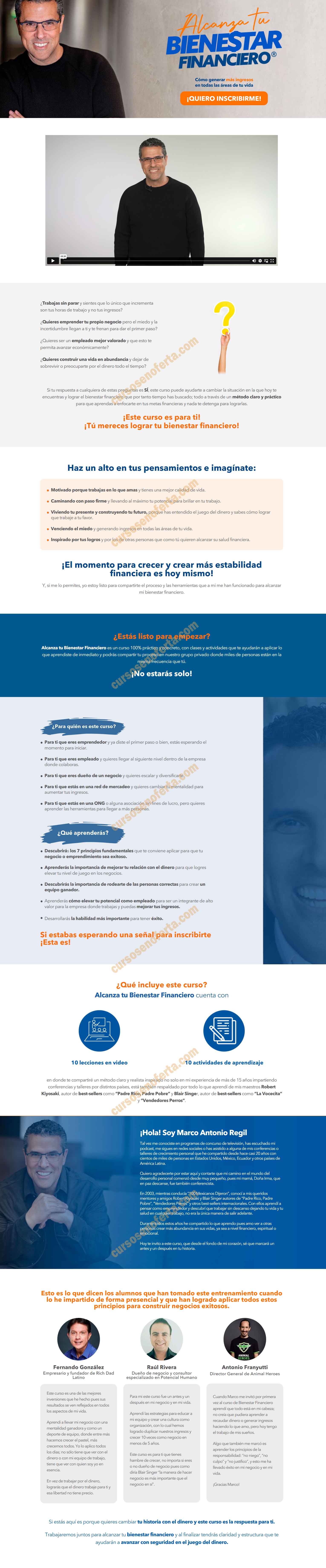 Alcanza tu Bienestar Financiero - marco antonio regil