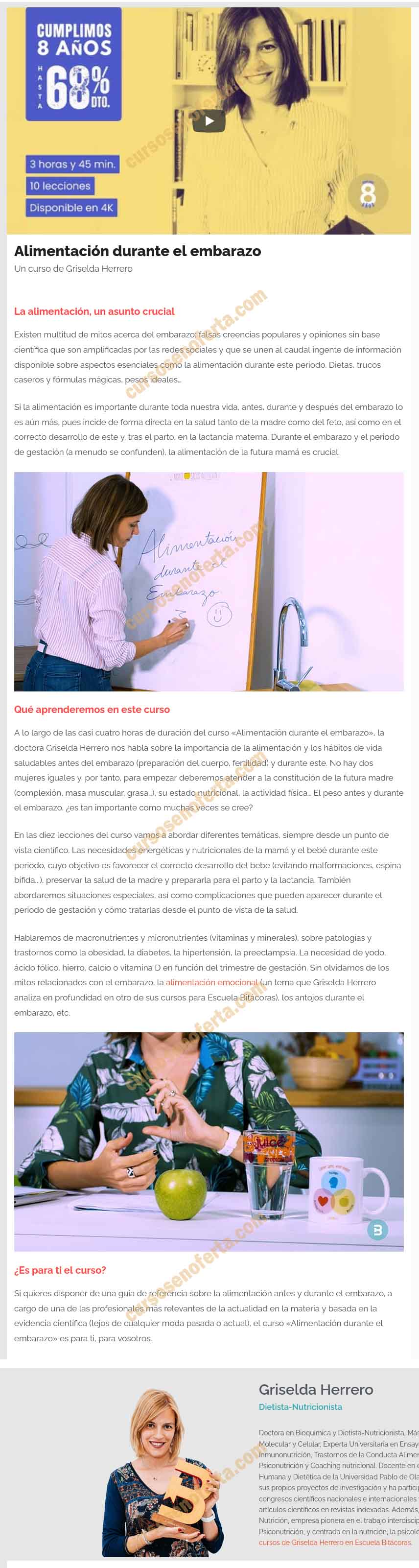 Alimentación durante el embarazo - griselda herrero