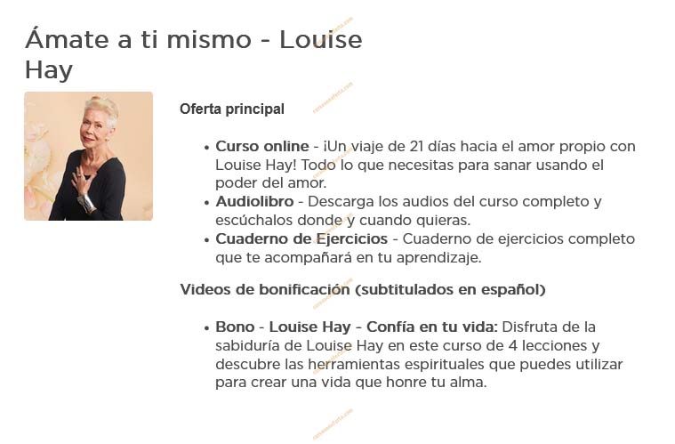 Amate a ti mismo . louise hay