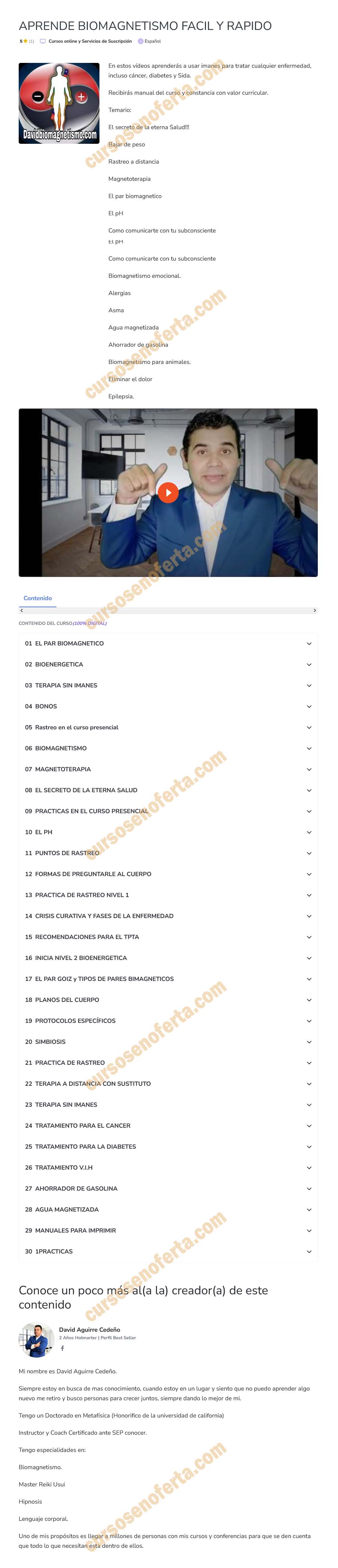 Aprende Biomagnetismo Facil y Rápido 