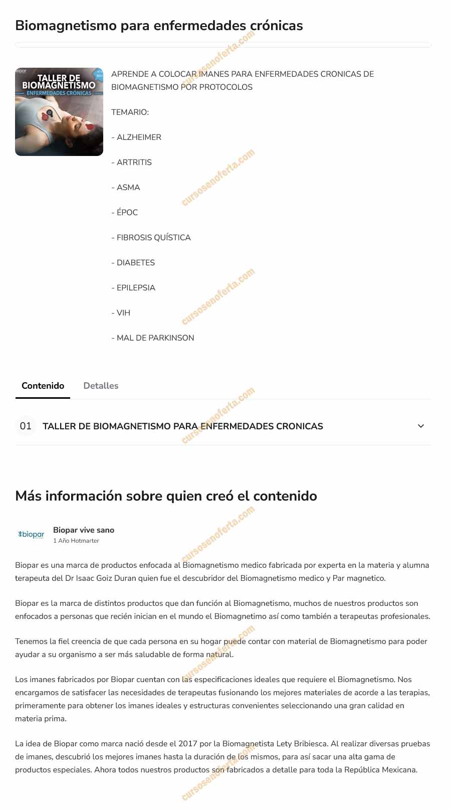 Biomagnetismo para enfermedades crónicas