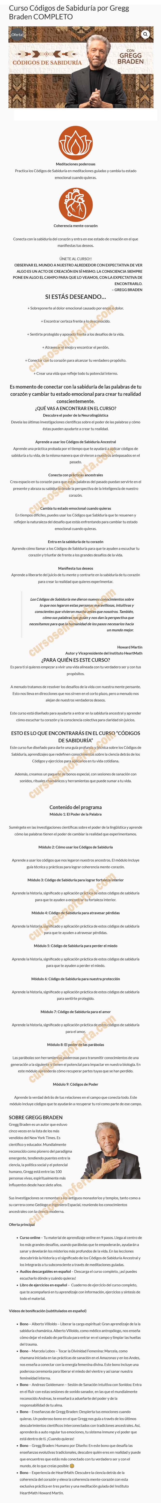 Códigos de Sabiduría - gregg braden