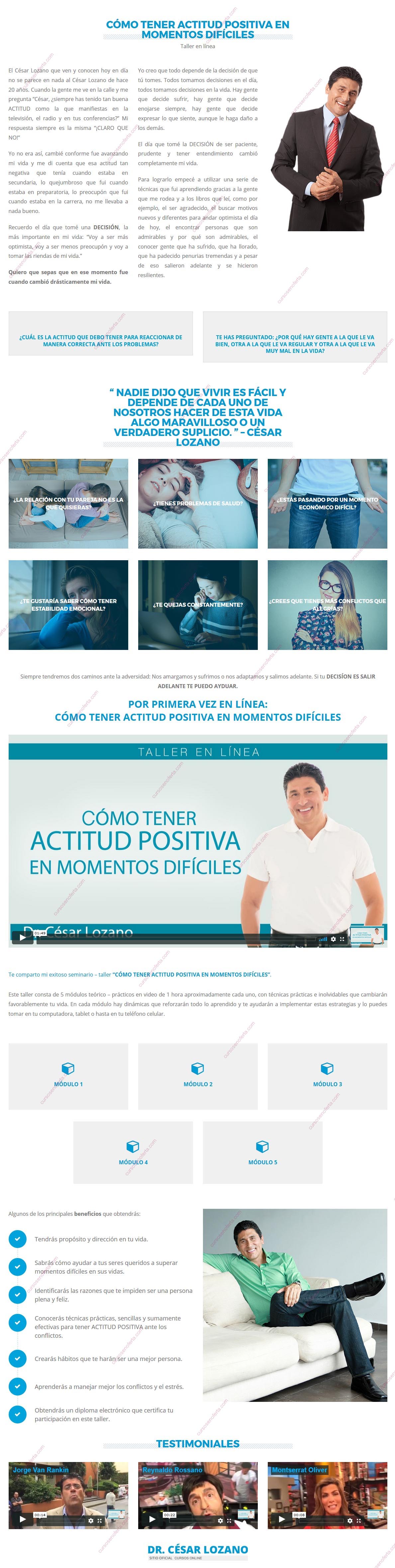 Cómo tener actitud positiva en momentos difíciles