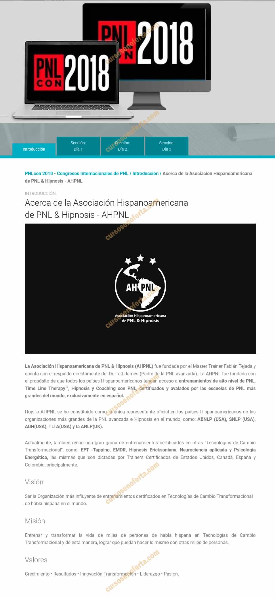 Congreso Internacional de PNL 2018 - ahpnl