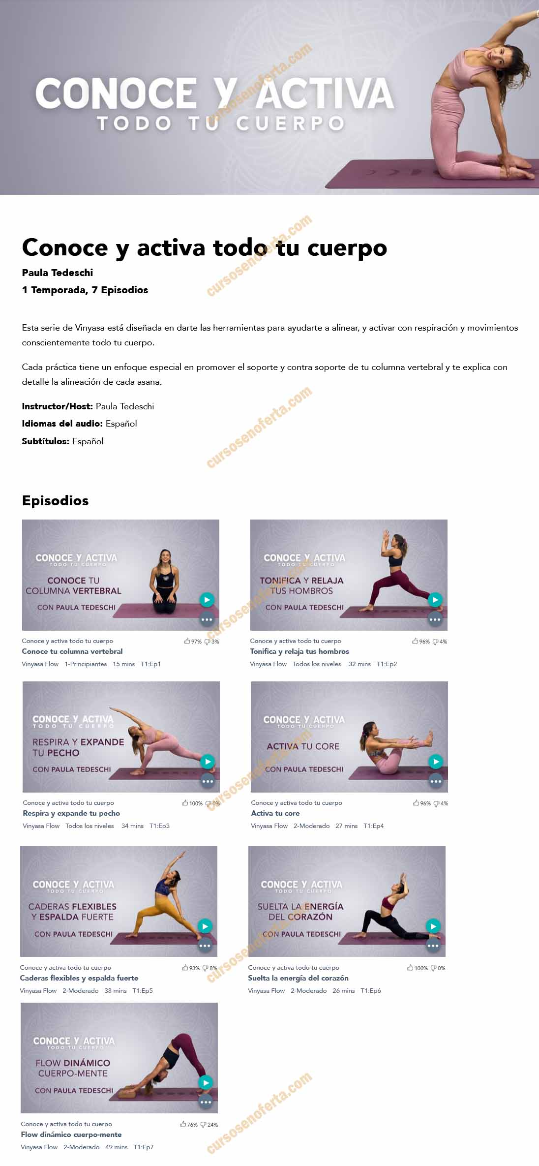 Conoce y activa todo tu cuerpo - yoga