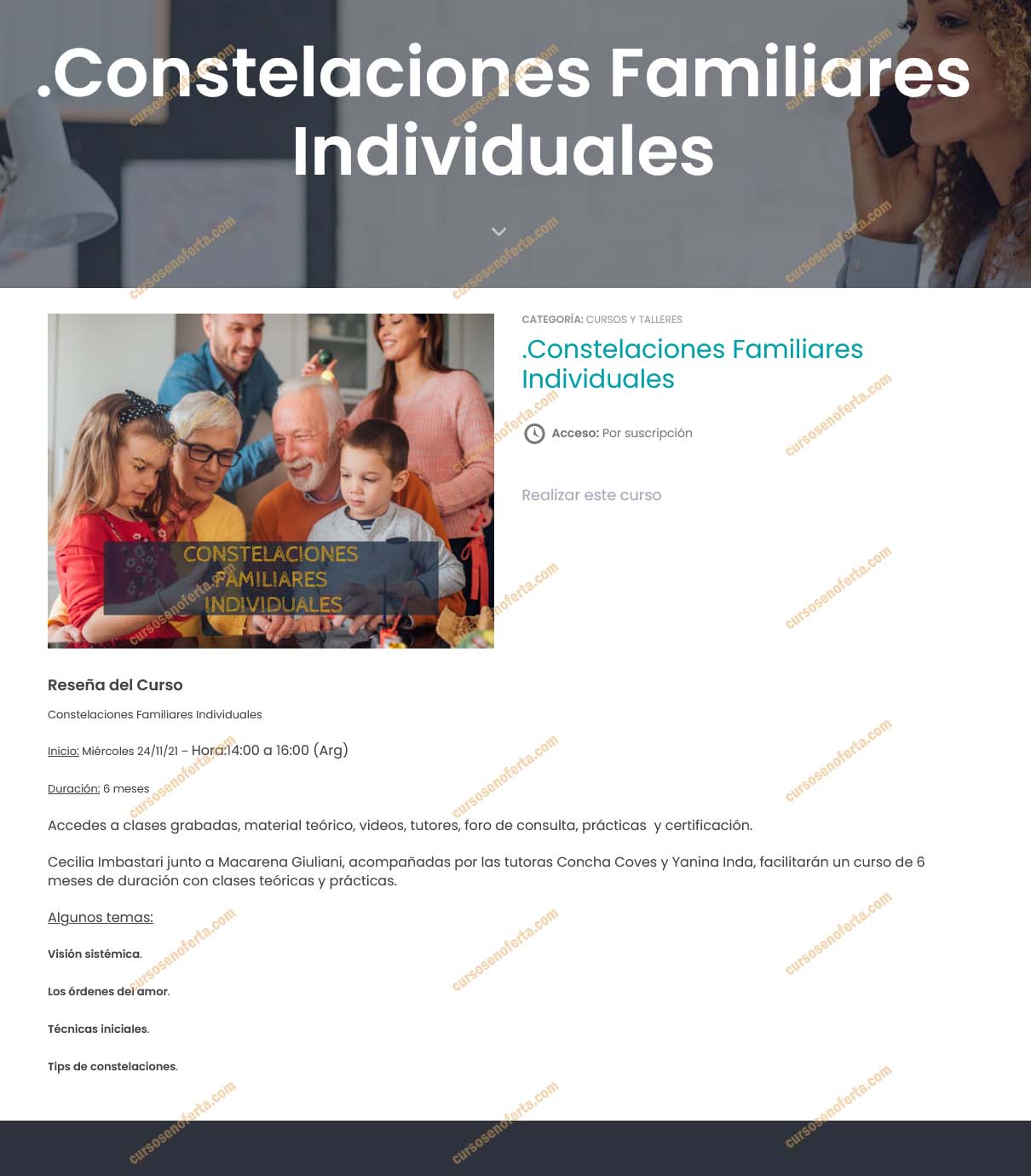 Constelaciones familiares individuales
