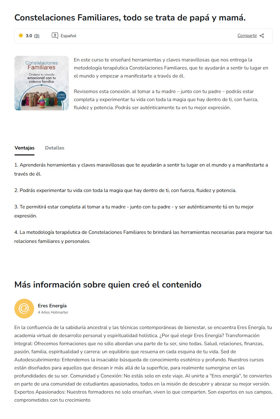 Constelaciones Familiares, todo se trata de papá y mamá - eres energía