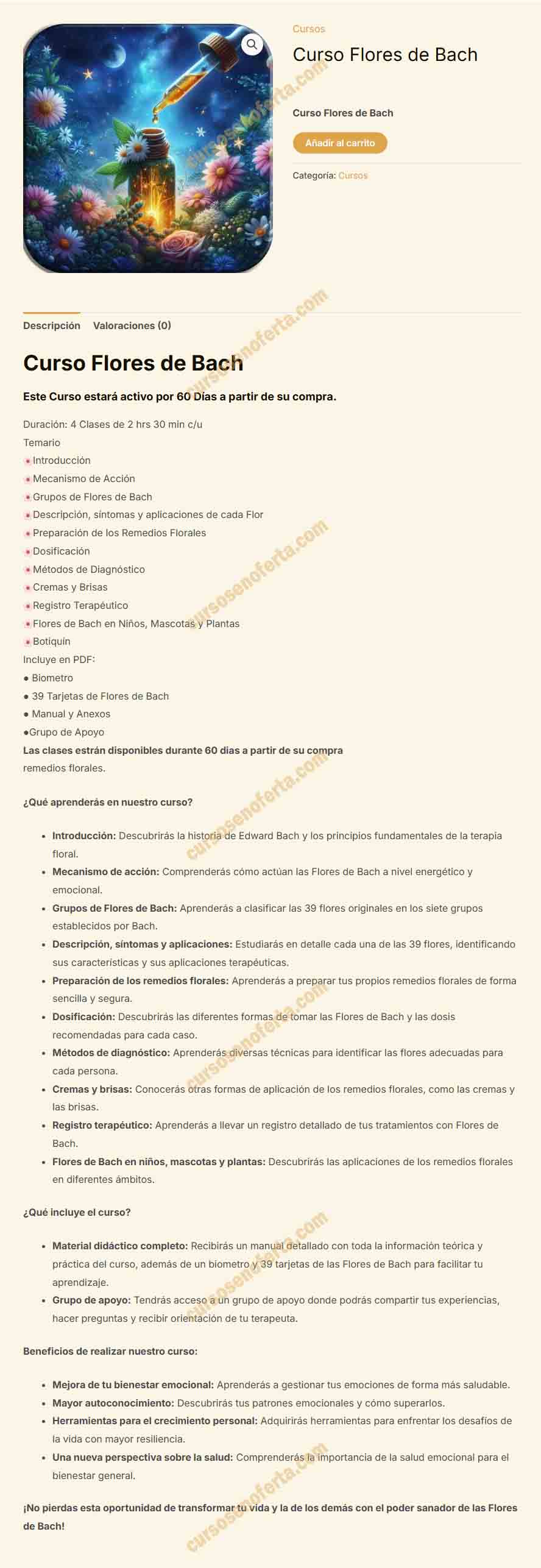 Curso Flores de Bach - centro gaia mexico