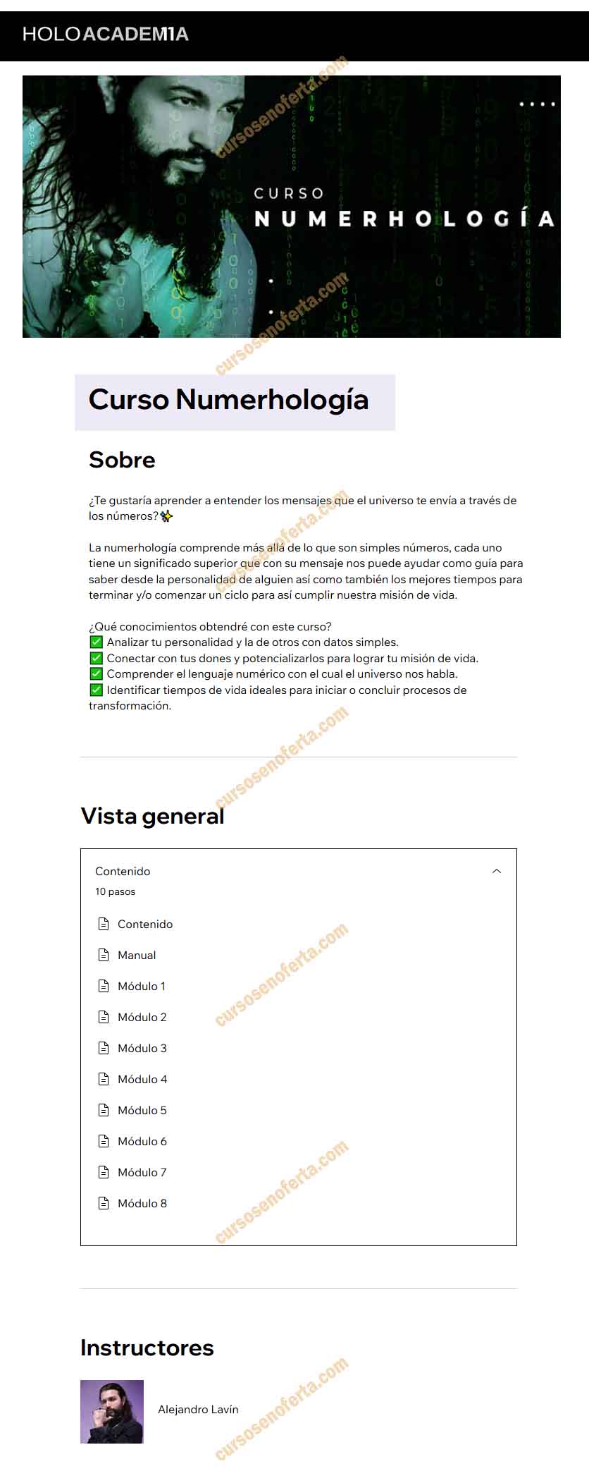 Curso Numerhología - holoacademia
