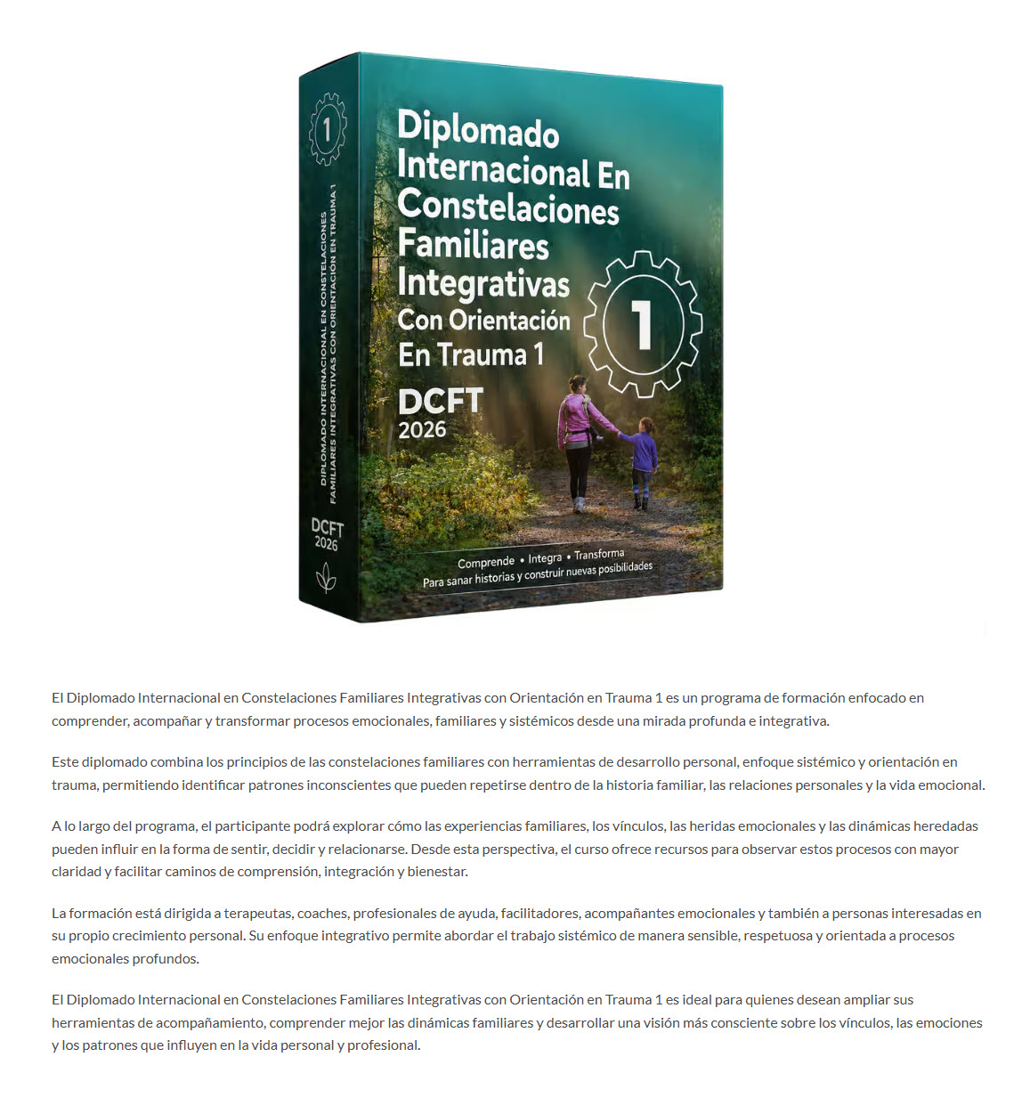 Diplomado Internacional En Constelaciones Familiares Integrativas Con Orientación En Trauma 1 - dcft