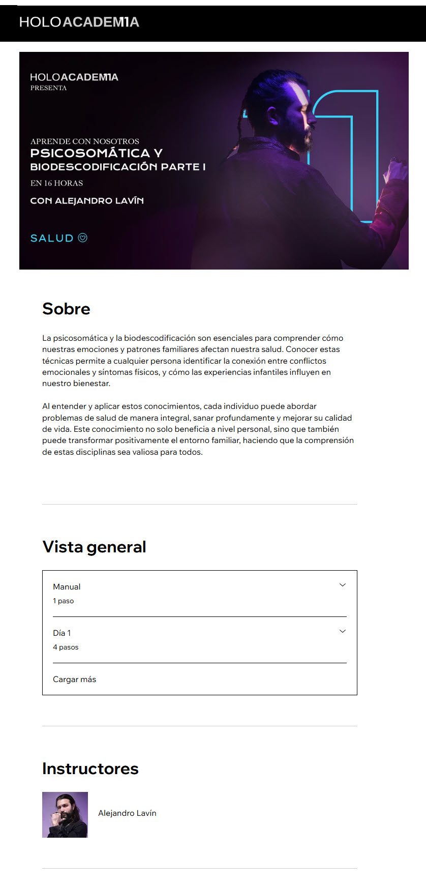 Psicosomática y Biodescodificación Parte 1 - holoacademia