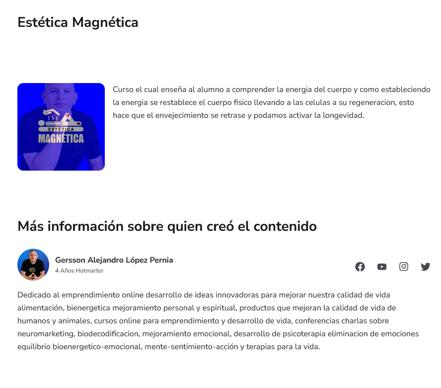 Estética Magnética - gersson lopez