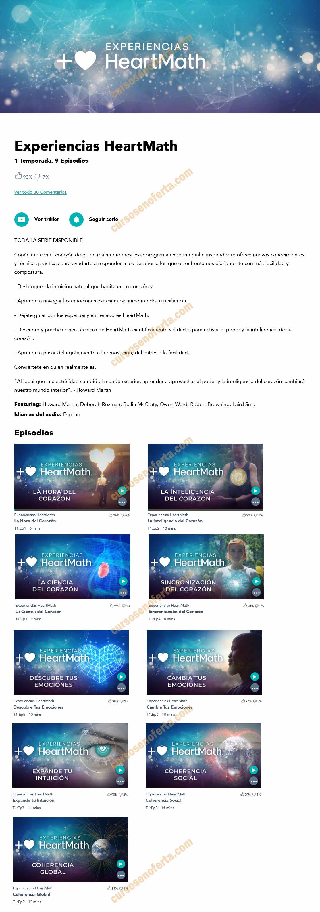 Experiencias HeartMath - howard marting