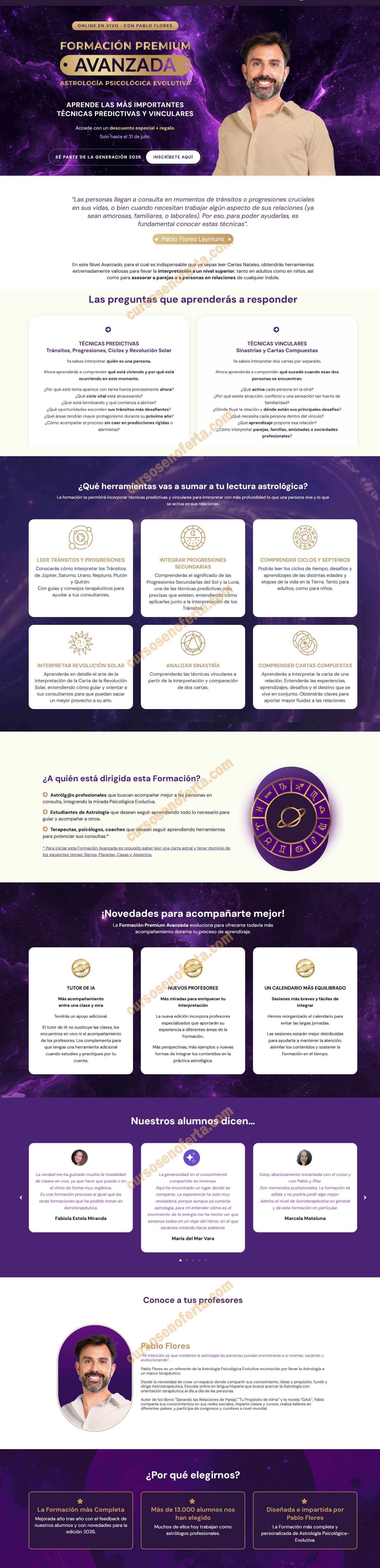 Formacion Premium Avanzada Astrología 2024 - pablo flores
