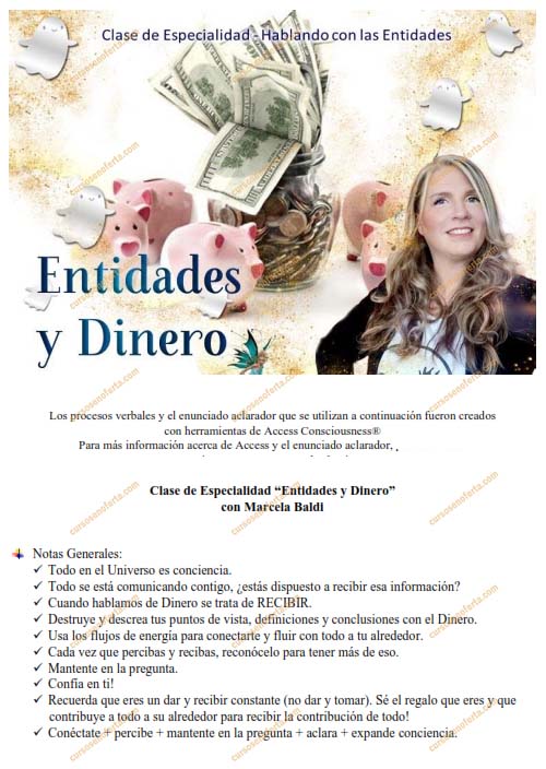 Hablando con entidades y dinero